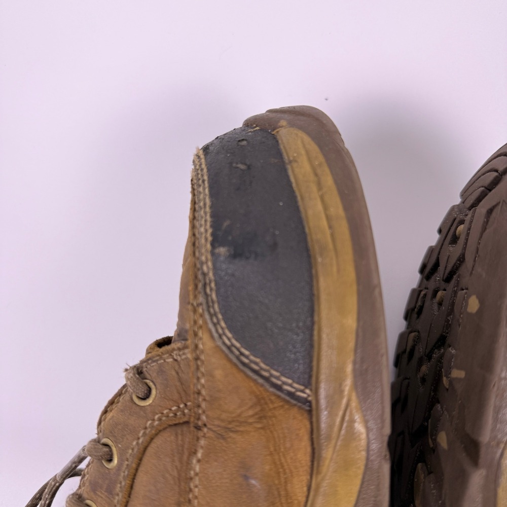 Red Wing Work Boots Mens 9 Brown Leather Steel Toe Safety Shoes Hiker - Picture 7 of 12
